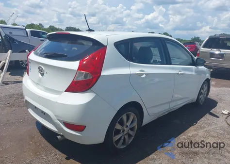 2012 Hyundai Accent Se from USA, damaged, VIN KMHCU5AE7CU045860